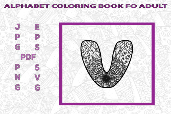 Alphabet Coloring Book for Adult V Graphics Review
