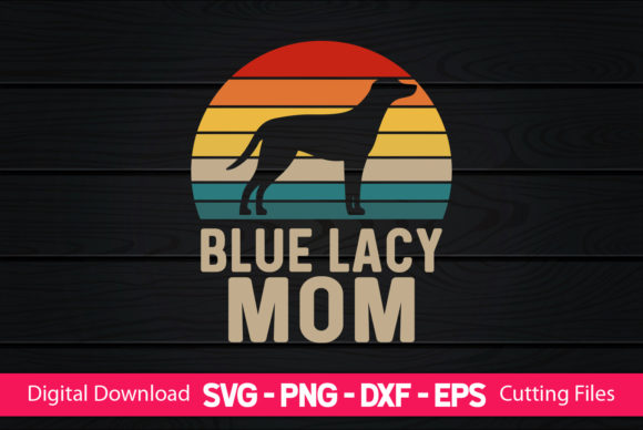 Black Mouth Cur Mom Graphics for Print Templates