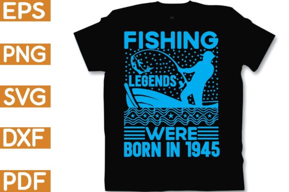 Fishing Legends Born 1945 Graphics & Crafts Review