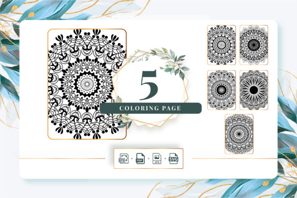 KDP Coloring Pages Bundle Pack 17: Graphics & Coloring Pages Amp Review