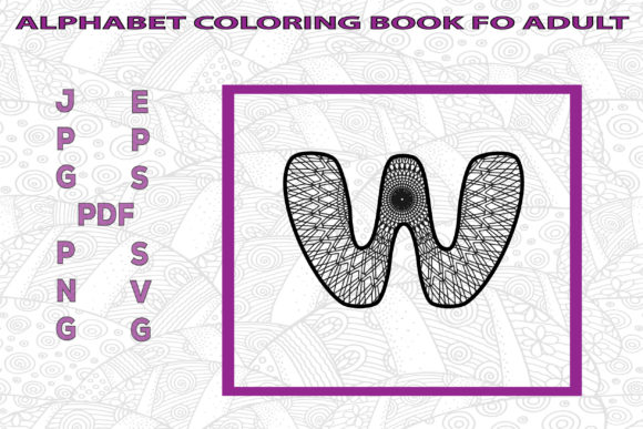 W Alphabet Coloring Book: Graphics & Coloring Pages Amp Review