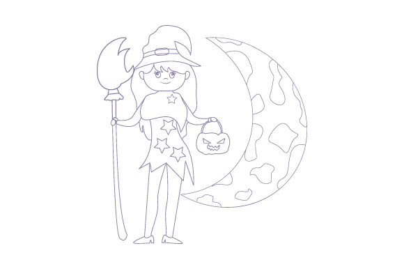 Witch Coloring Page for Kids Crafts: A Seller’s Review